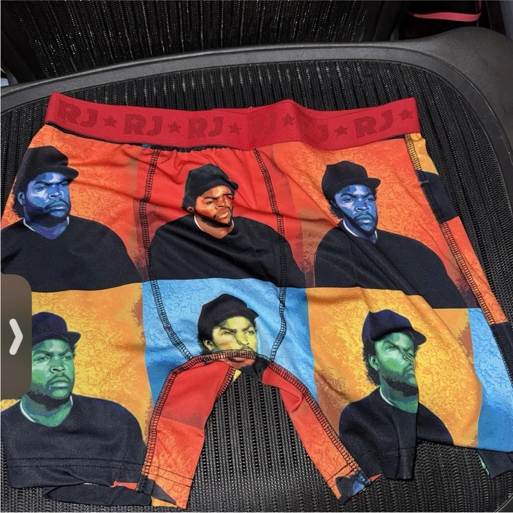 Boyz N The Hood Colorful Graphic Men's Boxer Briefs